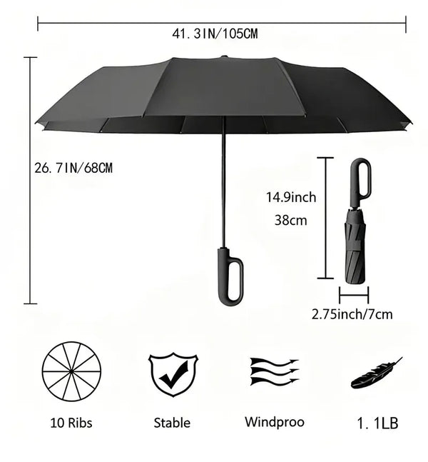 Automatic Folding Buckle Umbrella